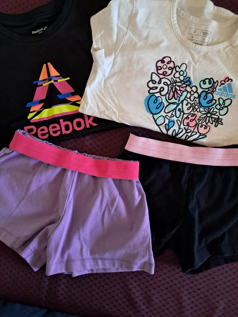 Athletic Shirts and Shorts, set of 4